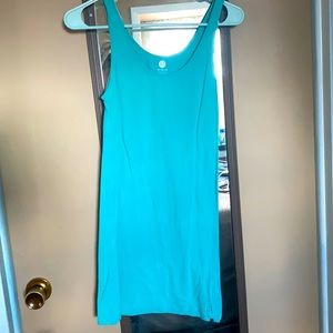 Turquoise , tight fit, dress